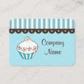 Carte de visite Cupcake (Devant)