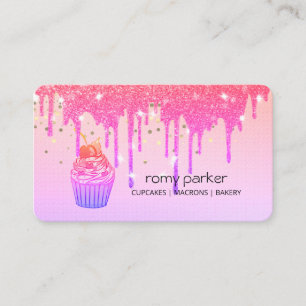 Carte De Visite Cupcake Accueil Boulangerie Pâtisserie Pâtisserie 