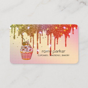 Carte De Visite Cupcake Accueil Boulangerie Pâtisserie Pâtisserie