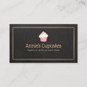 Carte De Visite Cupcake Baker