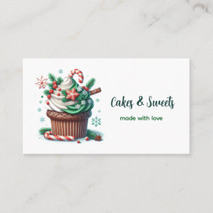 Carte De Visite Cupcake Bakery Chef pâtissier