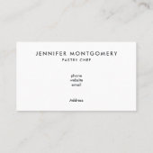 Carte De Visite Cupcake bleu mignon avec visage Kawaii (Dos)