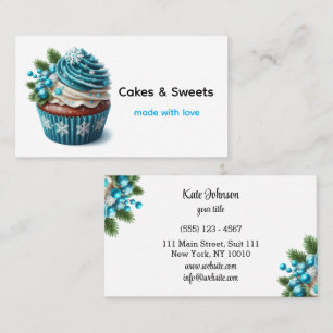 Carte De Visite Cupcake Boulangerie Pâtisserie Chef Restauration