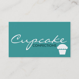 Carte De Visite CUPCAKE confections (couleur personnalisable)