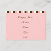 Carte de visite Cupcake Flower (Dos)