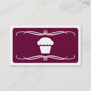 Carte De Visite cupcake mod (personnalisable en couleur)