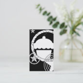 Carte De Visite cupcake punk (Debout devant)