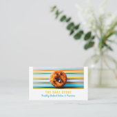 Carte De Visite Cupcake Rétro, Cake Maker, Cake Store (Debout devant)