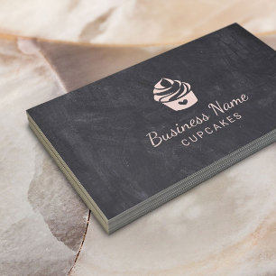 Carte De Visite Cupcake Sweet Cake Chef pâtisserie Bakery Chalet