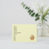 Carte De Visite Cupcakes (Debout devant)