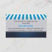 Carte De Visite Cupcakes Bakery/Sweet Bakery/Desserts (Dos)