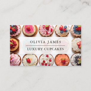 Carte De Visite cupcakes de luxe pour le décorateur de gâteaux Bak