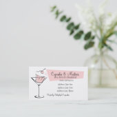 Carte De Visite Cupcakes et Martinis (Debout devant)