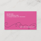 Carte De Visite Cupcakes, Gâteaux, Nourriture, Restauration, Boula (Dos)