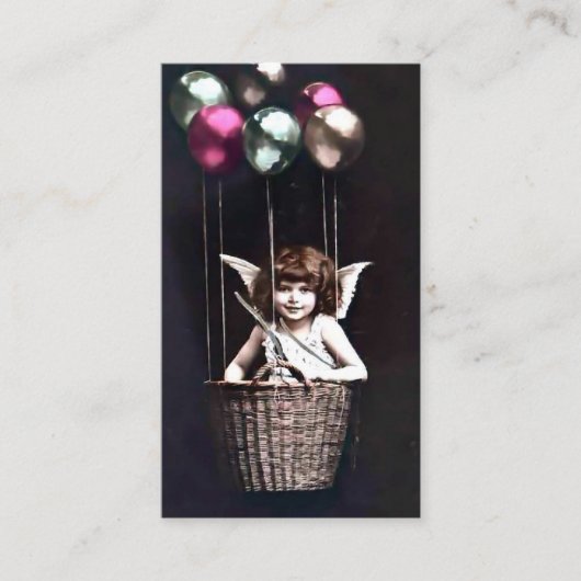 Carte De Visite Cupidon Vintage (Devant)