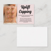 Carte De Visite Cupping Therapy | Holistic Care (Devant / Derrière)