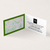 Carte De Visite Cur à bouche noire, Service de marchette de chien, (Intérieur)