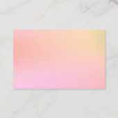 Carte de visite curatif d'ailes (Dos)