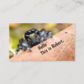 Carte De Visite Curiosity Intrigued Hello (Image originale) © (Devant)