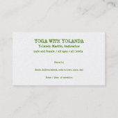 CARTE DE VISITE CUST.BUS.CARD, "SAUMON-PINK LOTUS BLOSSOM AND BRIG (Dos)