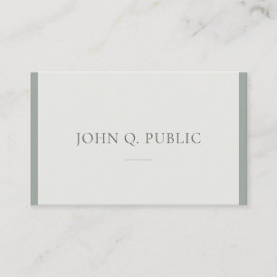 Carte De Visite Custo, Moderne Professionnel Simple Design Modèle