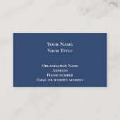 Carte De Visite Custom Bible Verse Swiss Alps Photo Template (Dos)