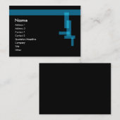 Carte De Visite custom_business_profile_card (Devant / Derrière)