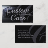 Carte De Visite Custom car wrap business card (Devant / Derrière)