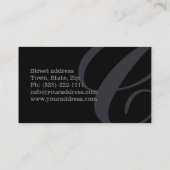 Carte De Visite Custom car wrap business card (Dos)