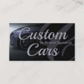 Carte De Visite Custom car wrap business card (Devant)
