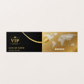 Carte de visite Custom Gold Premium (Extérieur déplié)