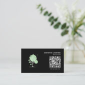 Carte De Visite Custom Greenleaf Nursery Branding  (Debout devant)