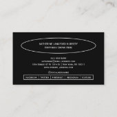 Carte De Visite Custom Greenleaf Nursery Branding  (Dos)