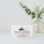 Carte De Visite CUSTOM Immobilier V2 (Debout devant)