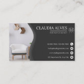 Carte De Visite Custom Interior designer (Dos)