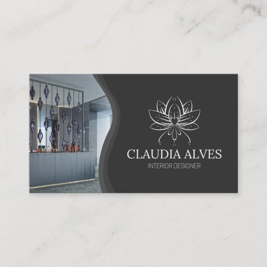 Carte De Visite Custom Interior designer (Devant)