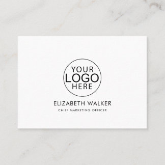 Carte De Visite Custom Logo Modern Minimalist