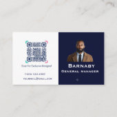 Carte De Visite Custom Logo Professional Business Card Corporate (Dos)