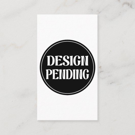 Carte De Visite Custom-made, artistic, elegant (Devant)