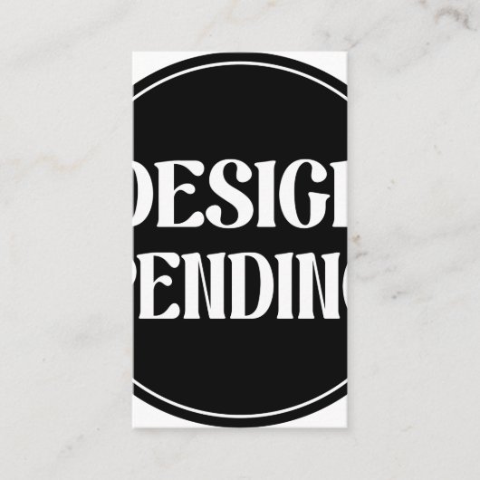 Carte De Visite Custom-made, artistic, elegant (Devant)