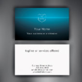 Carte De Visite Custom Modern Cool Logo Technology Professional
