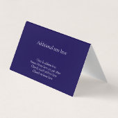 Carte De Visite Custom Modern Cool QR Code Christian Church Pastor (Dos)