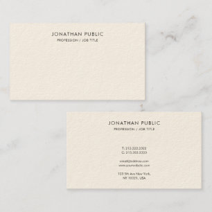 Carte De Visite Custom Modern Simple Facile à rendre Modèle luxe