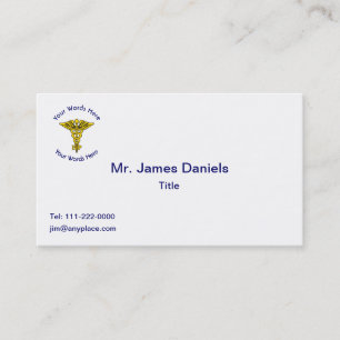 Carte De Visite Custom Nurse