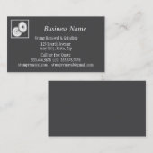 Carte De Visite Custom Professional Classic Stump Grinding Removal (Devant / Derrière)