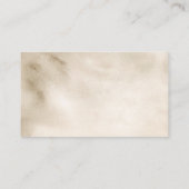 CARTE DE VISITE CUSTOM RECIPE BUSINESS CARD (Dos)