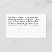 Carte De Visite Custom Spread love card (Dos)