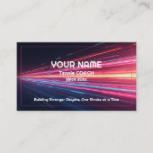 Carte De Visite 🎾Custom text, Any Coach Mode On (Devant)