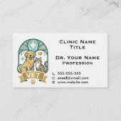 Carte De Visite Custom Veterinary & Appointment Reminder  (Devant)
