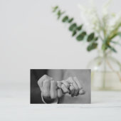 Carte De Visite Custom Wedding Photography Minimalist Professional (Debout devant)